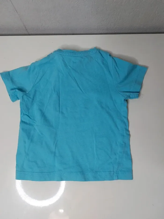 Tee-shirt bleu imprimé "Bébérêve " - photo numéro 2