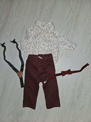 Ensemble  nœud et bretelle