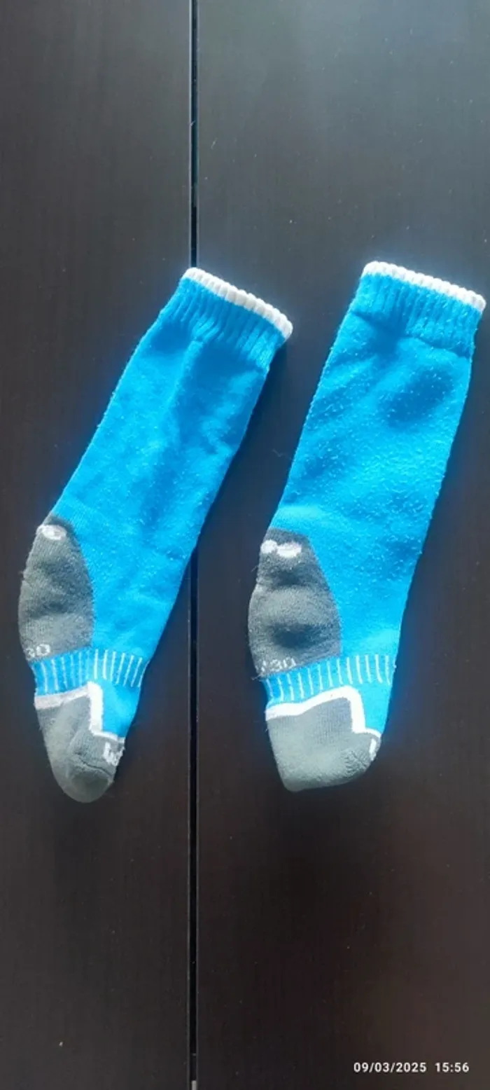 Paire chaussettes ski 27 30 - photo numéro 2
