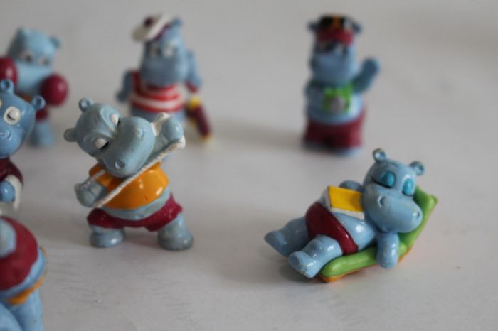 Kinder Surprise Hippopotami Lot de 13 figurines. - photo numéro 4