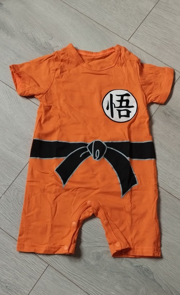Combi été garçon 3/6 mois dragon ball z