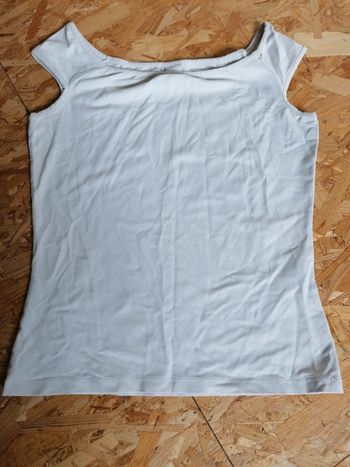 Débardeur blanc taille 2