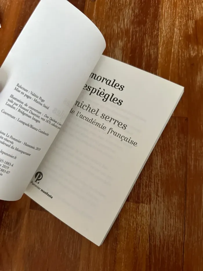 Livre morales espiègles Michel serres - photo numéro 4