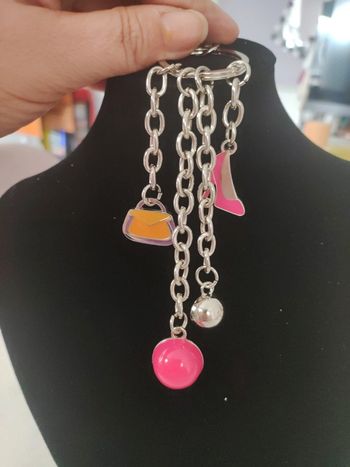 Porte clés avec charms