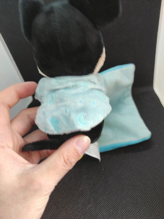 Mickey bleu blue Disney nicotoy doudou plat mouchoir  #geektradedoudou - photo numéro 6
