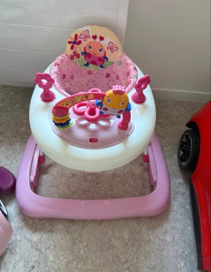 Trotteur Fille rose - photo numéro 2