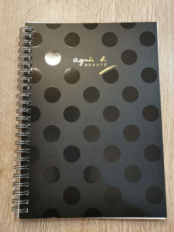 Carnet noir à spirales - Agnès b.