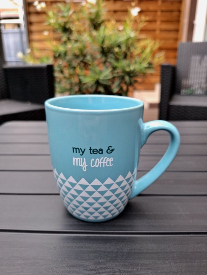 Mug "Mon thé et mon café" - photo numéro 2