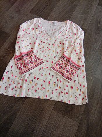 Blouse fleurie