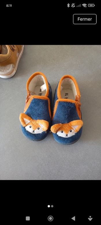 Pantoufles bébé 