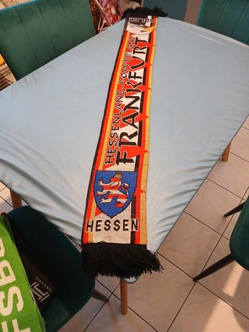 Écharpe foot frankfurt hessen Allemagne deutschland