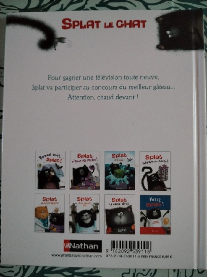 Livre Splat est un vrai chef - photo numéro 2