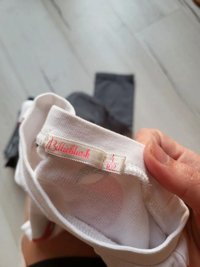 Robe billieblush 4ans pommes argentées - photo numéro 4