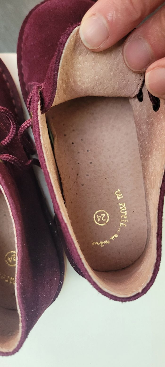 Chaussure derby fille du pareil au même paillette - photo numéro 4