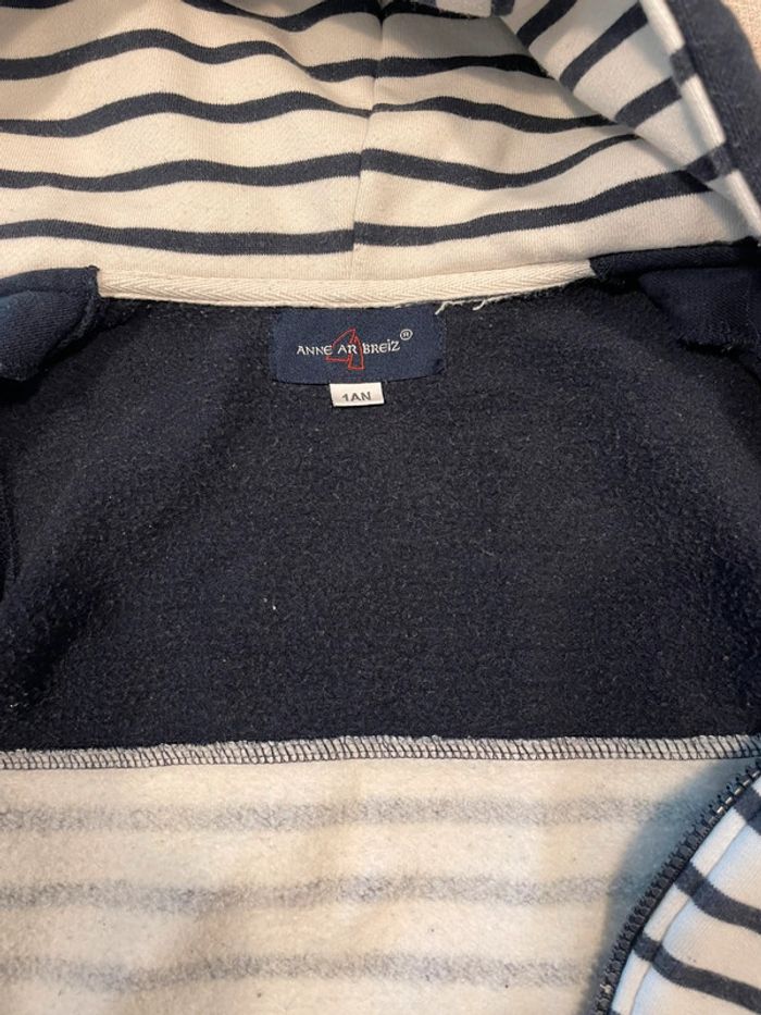 Veste marine Anne Ar Breiz 12 mois - photo numéro 4