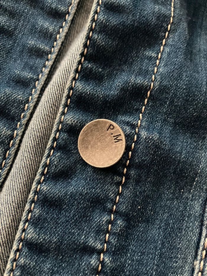 Veste en jean P.M 10 ans - photo numéro 2