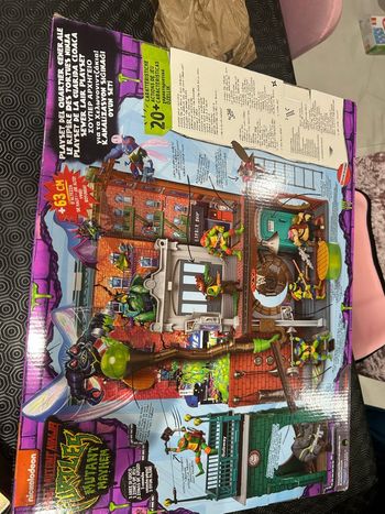 🧩 Playset Tortues Ninja Mutant Mayhem – Sewer Lair