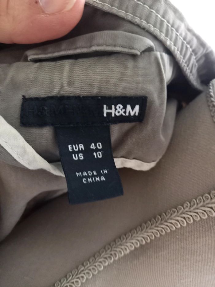 Veste été kaki H&M - photo numéro 3