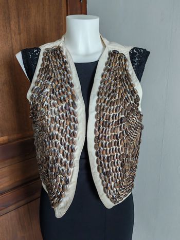 Gilet coquillages Antik Batik