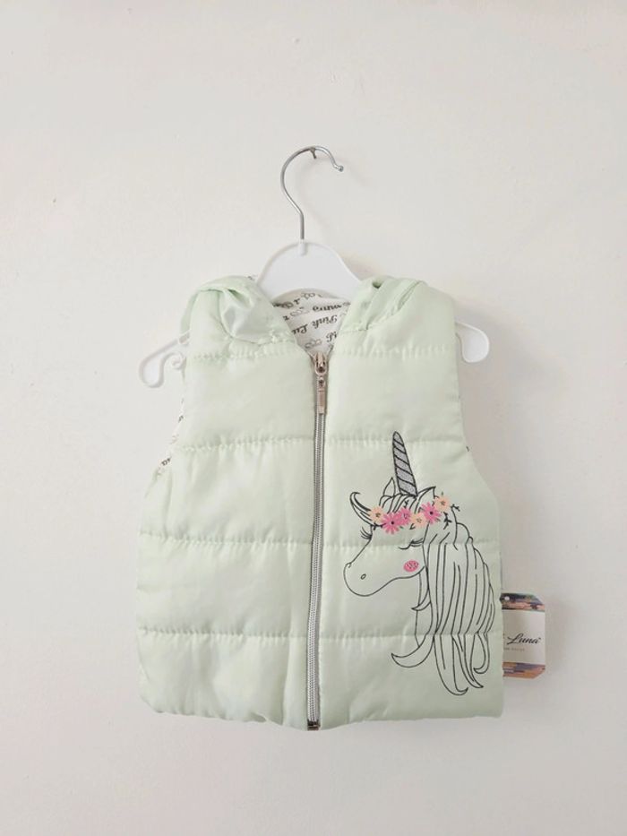 Belle doudoune Pink Luna 6/9 mois