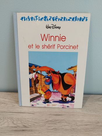 Livre Winnie et le shérif Porcinet 