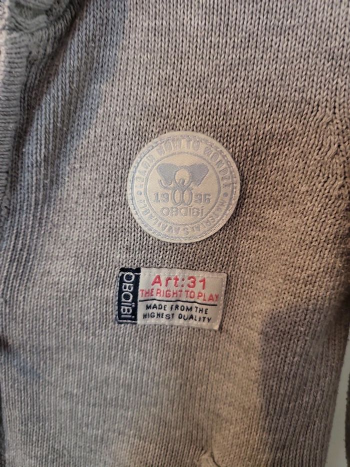 Gilet bébé garçon 23 mois très bon état obaibi - photo numéro 3