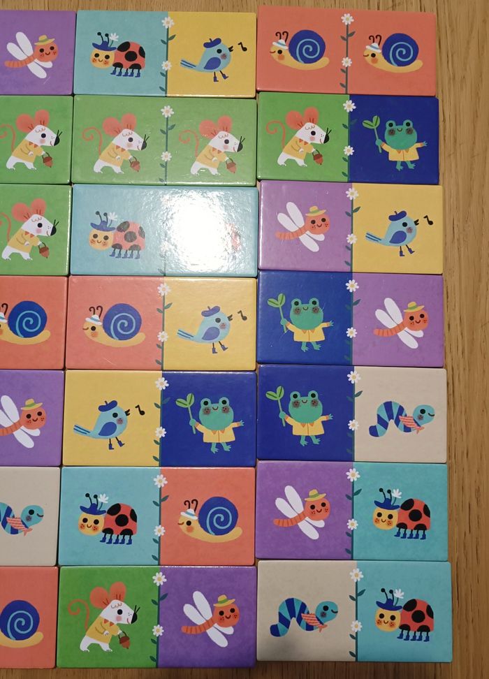 Jeu Domino "Petites bêtes" Djeco 3 ans + - photo numéro 7