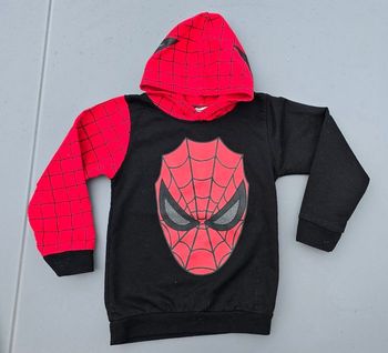 Pull sweat à capuche spiderman 4 ans garcon Kids tales