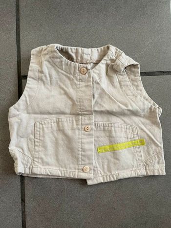 Gilet sans manche 1 an