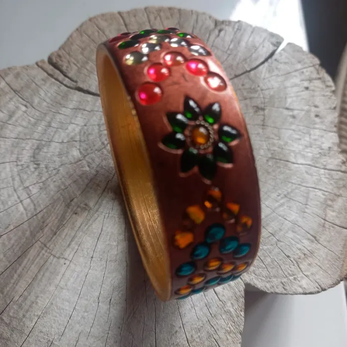 Vintage bracelet perles - photo numéro 3