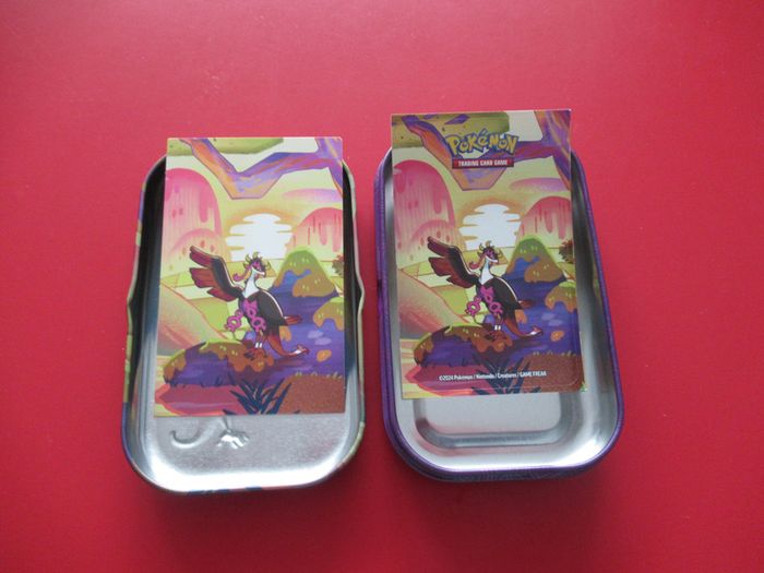 Mini tins Ecarlate et Violet Fable Nébuleuse Boîte Favianos - photo numéro 2