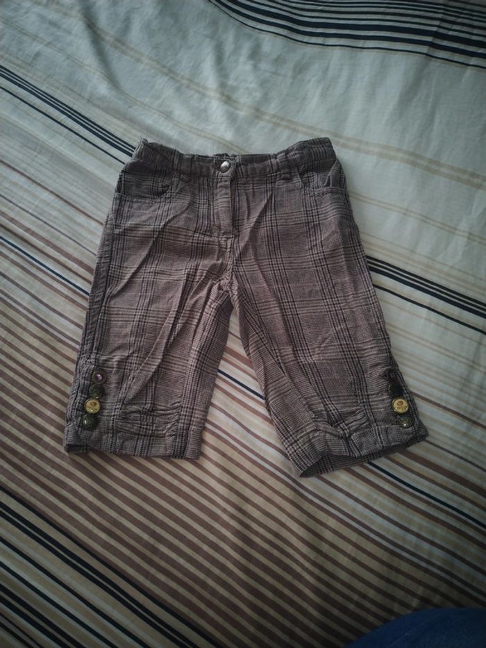 Pantacourt hiver marron 4 ans