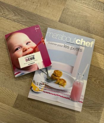 Lot livres de recettes bébé