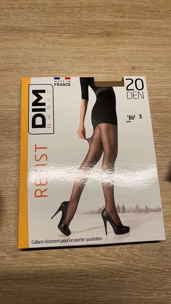 Collant dim basic resist taille 3