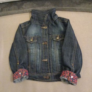 Veste en jean fille