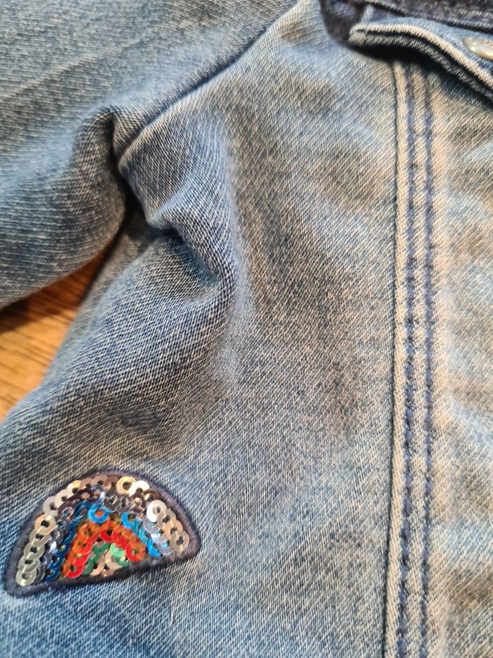 Veste en jeans TAO 6 mois - photo numéro 2