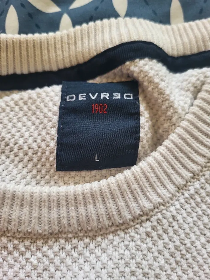 Pull blanc homme - photo numéro 6