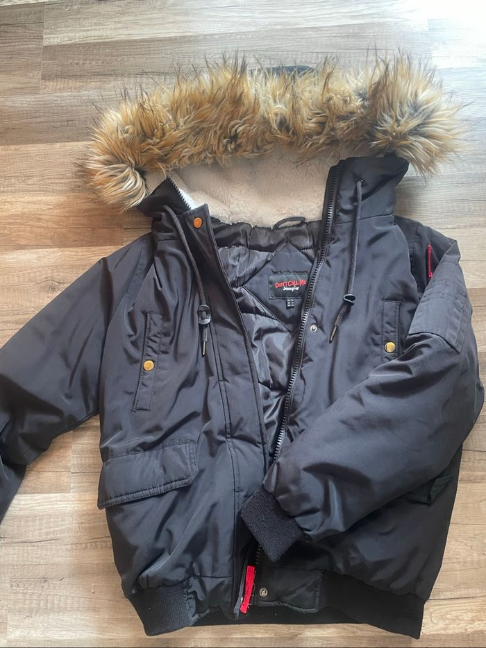 manteau hiver capuche fourrure - photo numéro 2