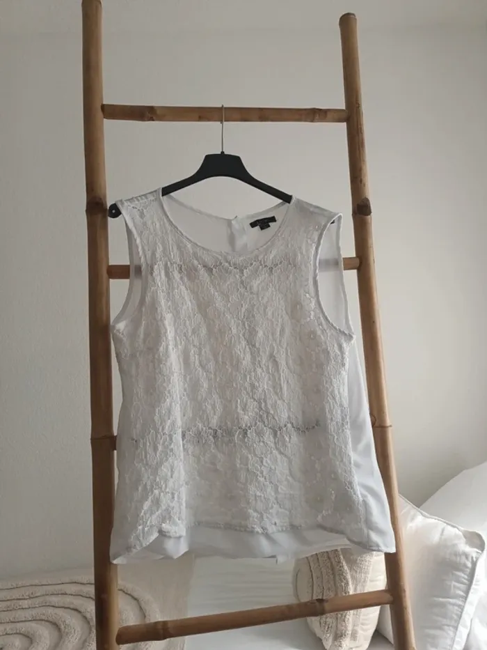 Blouse blanche Amisu taille L