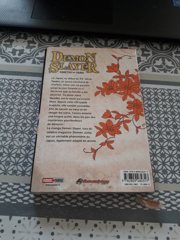 Manga - Demon Slayer tome 1 - photo numéro 2