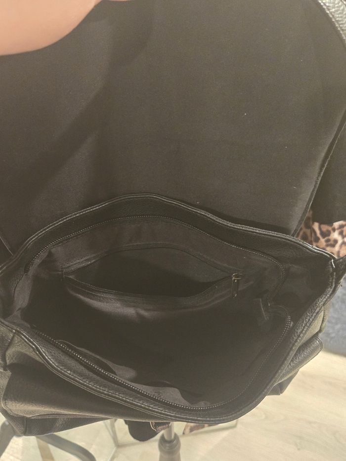 Sac à bandoulière noir/bronze Gémo - photo numéro 6