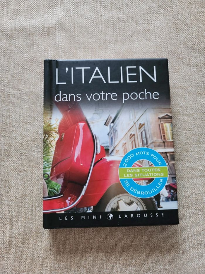 Petit livre L'italien dans votre poche