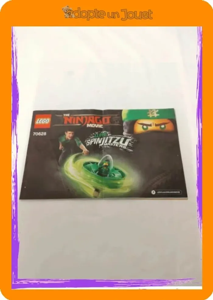 Notice Lego Ninjago movie 70268