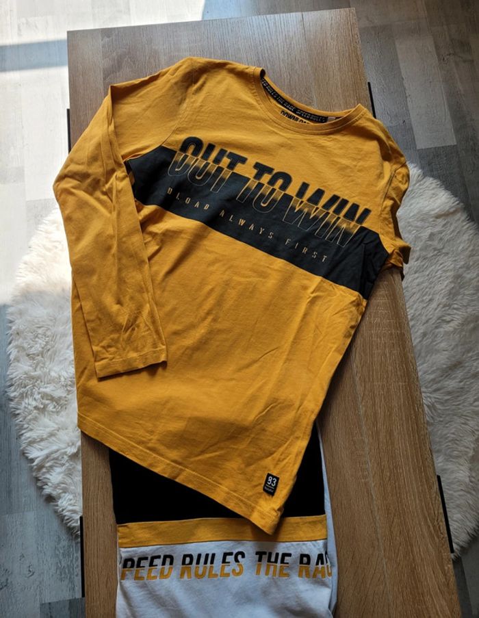 🔥 Lot de 2 tee shirts C&A 🔥 Taille 12 ans - photo numéro 2