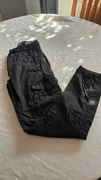 Pantalon cargo noir McKenzie- Taille XS