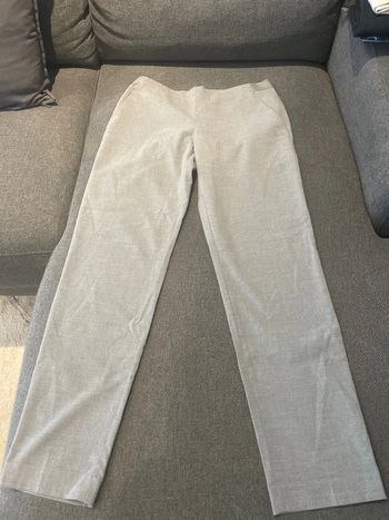 Pantalon Tregging gris clair