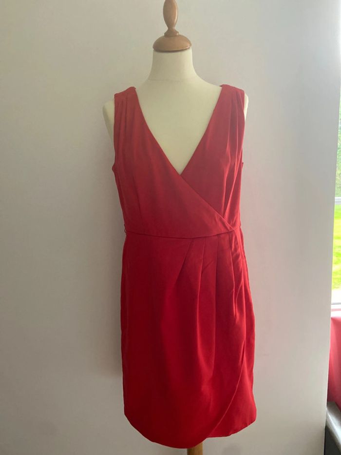 Robe rouge femme taille XL H&m idéal pour les fêtes