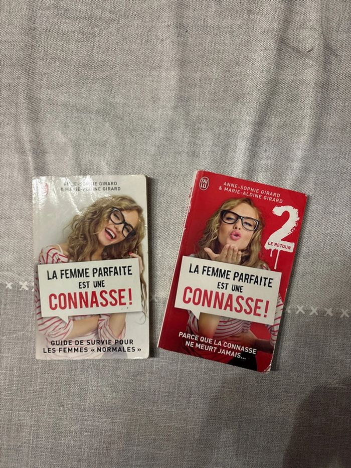 Livre la femme parfaite est une connasse 1 et 2