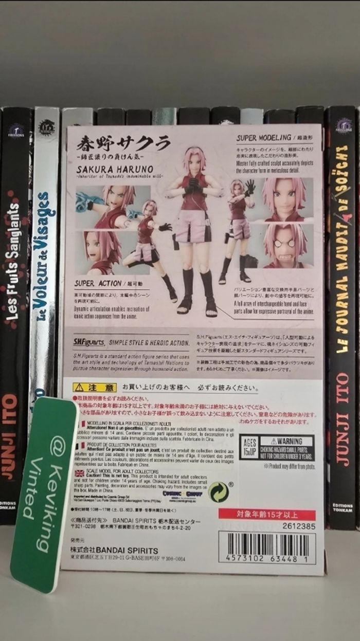 Figurine I Figuarts Naruto Shippuden Sakura Haruno Bandai - photo numéro 4