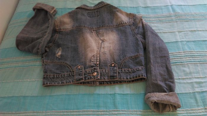 Veste courte en jean - photo numéro 2